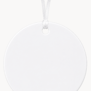 4" Round Acrylic Ornament