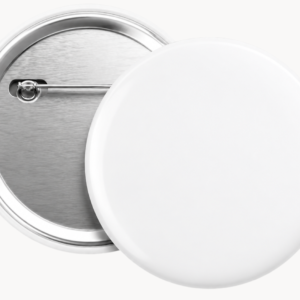 3" Round Badge Button